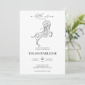 Invitation Baby shower d'astrologie des signes étoilés Aries  (Debout devant)