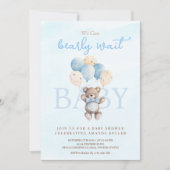Invitation Baby shower d'attente rapide (Devant)