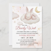 Invitation Baby shower d'attente rapide (Devant)