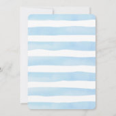 Invitation Baby shower d'attente vert Teddy Bear Bearly Wait (Dos)