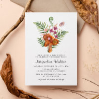 Baby shower d'automne aux champignons mignons