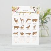 Invitation Baby shower d'automne de grossesse citrouille (Debout devant)