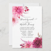 Invitation Baby shower d'automne de la Bourgogne et du Brouil (Devant)