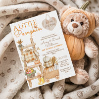 Baby shower d'automne de petite ferme rustique Cit