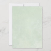 Invitation Baby shower d'automne rustique (Dos)