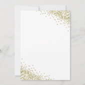 Invitation Baby shower d'automne Twins Little Citr (Dos)