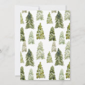 Invitation Baby shower d'aventure | Forêt (Dos)