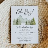 Invitation Baby shower d'aventure | Forêt