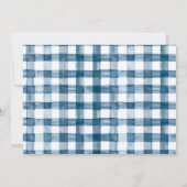 Invitation Baby shower d'aventure rustique Forest Mountain (Dos)