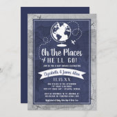 Invitation Baby shower d'avion (Devant / Derrière)