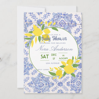 Invitation Baby shower Daydream italien