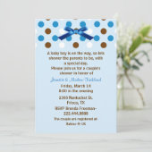 Invitation Baby shower de Baby Boy Couple (Debout devant)