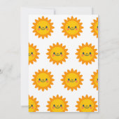 Invitation Baby shower de Baby shower Dinosaur (Dos)