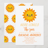 Invitation Baby shower de Baby shower Dinosaur (Devant / Derrière)