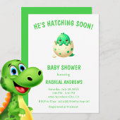 Invitation Baby shower de Baby shower Dinosaur
