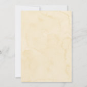 Invitation Baby shower de ballon à air chaud Gold Teddy Bear (Dos)