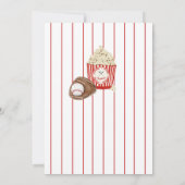 Invitation Baby shower de baseball de volley-ball de Slumdunk (Dos)