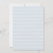 Invitation Baby shower de baseball Little Slugger (Dos)