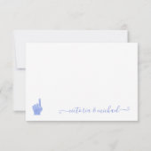 Invitation Baby shower de basket-ball Cloline Merci Remarque (Dos)