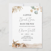 Invitation Baby shower de Beach Ocean Corals (Devant)