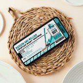 Invitation Baby shower de Billets de hockey sur glace