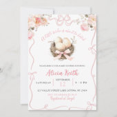 Invitation Baby shower de Birdie Rose (Devant)