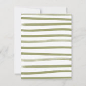 Invitation Baby shower de bobines de pêche (Dos)