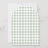 Invitation Baby shower de Boho cultivé localement (Dos)