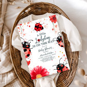 Invitation Baby shower de Boho Little Ladybug