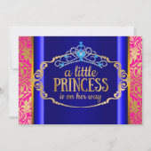 Invitation Baby shower de Bollywood (Devant)