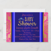 Invitation Baby shower de Bollywood (Dos)