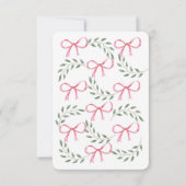 Invitation Baby shower de bouquet de boule rose (Dos)