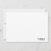 Invitation Baby shower de camion d'incendie FIreme (Dos)