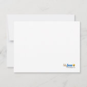 Invitation Baby shower de camion-feu Lil (Dos)