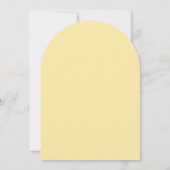 Invitation Baby shower de canard mignon (Dos)