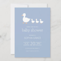 Invitation Baby shower de canot