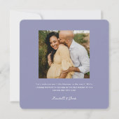 Invitation Baby shower de champ de fleurs (Dos)