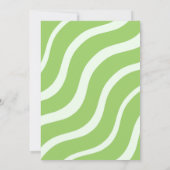 Invitation Baby shower de charme Chickadee Green Nesting Part (Dos)