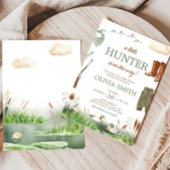 Invitation Baby shower de chasse au canard de Mallard