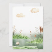 Invitation Baby shower de chasse au canard de Mallard (Dos)