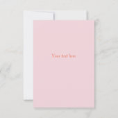 Invitation Baby shower de chat (Dos)