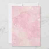 Invitation Baby shower de chat pour fille jumelle (Dos)