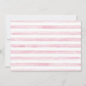 Invitation Baby shower de chats pour fille Kitten (Dos)