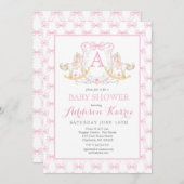 Invitation Baby shower de Cheval-Roche (Devant / Derrière)