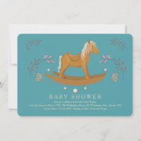 Invitation Baby shower de Cheval-Roche