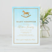 Invitation Baby shower de Cheval-Roche (Debout devant)