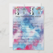 Invitation Baby shower de chèvre de bébé jeu (Devant)