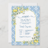 Invitation Baby shower de Ciao (Devant)