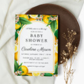 Invitation Baby shower de Citrus Little Cutie