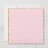 Invitation Baby shower de conte de fée de transport de Partie (Dos)